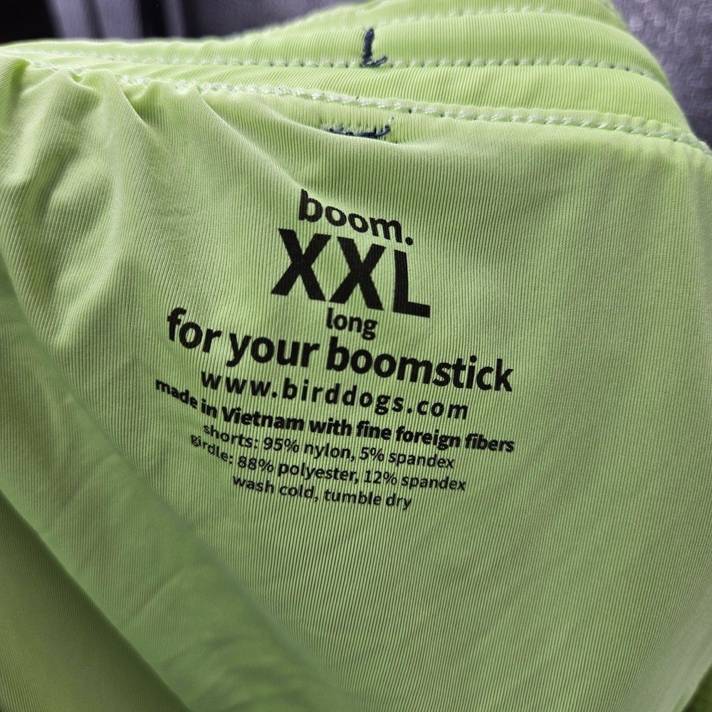 Birddogs Shorts Mens XXL Blue Boom For Your Boomstick Lined Performance Preppy - Picture 8 of 10